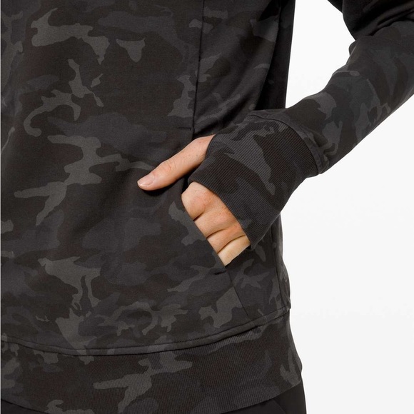 Lululemon Scuba Crew Incognito Camo Multi Grey Size 4 - Picture 4 of 8